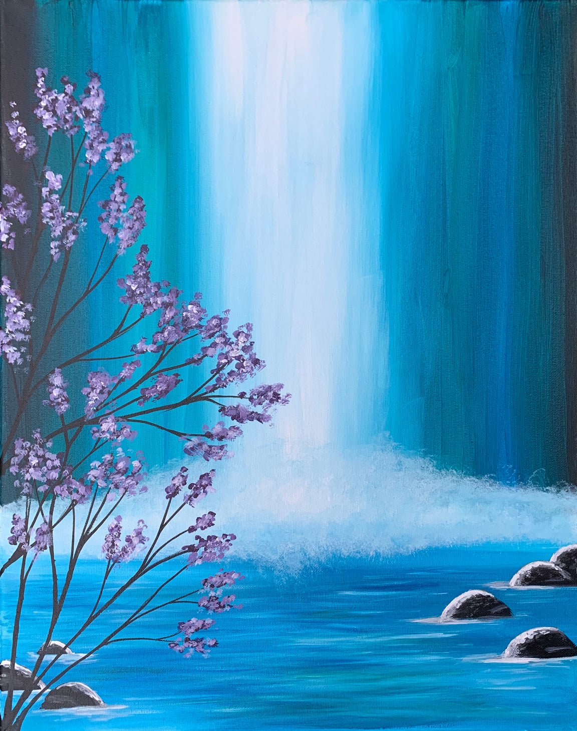 10 Waterfall Painting Tutorial