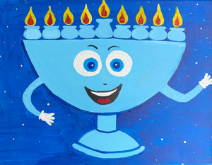 6+ Menorah Painting Tutorial